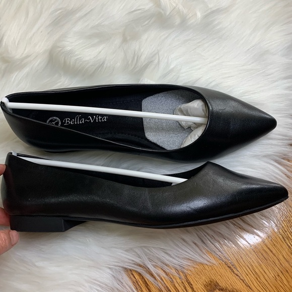 Bella Vita Vivien Women's Slip On Black leather - Picture 6 of 9